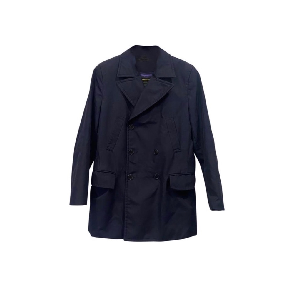 Moschino Navy Raincoat